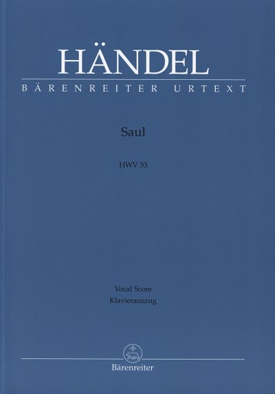 G.F. Händel: Saul HWV 53, GsGchOrch (KA)