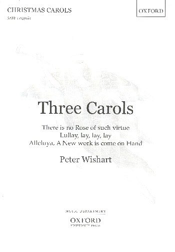 P. Wishart: Three Carols, Ch (Chpa)