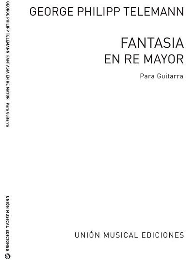Fantasia En Re Mayor D Major, Git