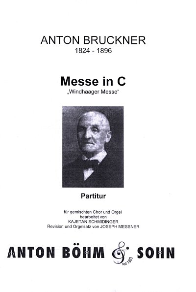 A. Bruckner: Messe in C-Dur, Gch4Org;HStr (Part.)