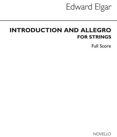 E. Elgar: Introduction And Allegro, 1Str (Part.)