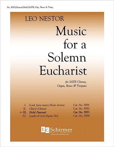 L. Nestor: Music for a Solemn Eucharist: No. 3. Sanctus