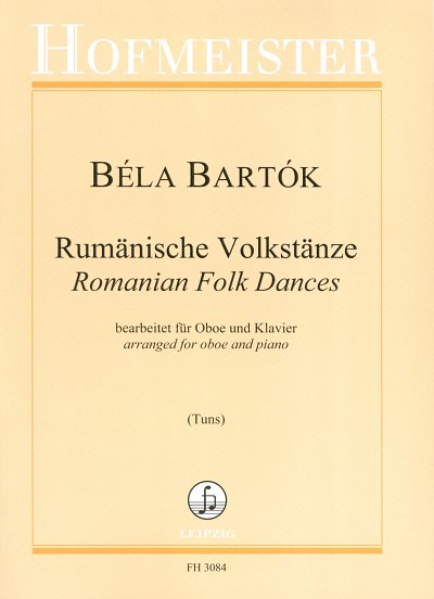 B. Bartok: Rumaenische Volkstaenze, ObKlav (Pa+St)