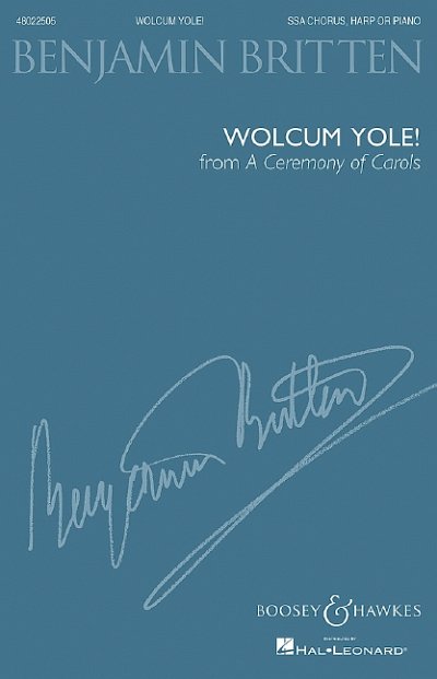B. Britten: Wolcum Yole!, FchHrf/Klav (Chpa)