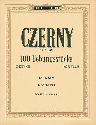 C. Karl: 100 Übungsstücke op. 139 , Klav
