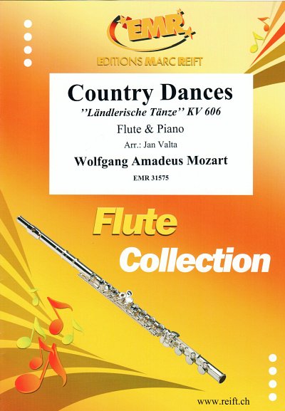 W.A. Mozart: Country Dances, FlKlav
