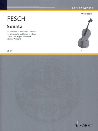 W. de Fesch: Sonata op. 13 , VcKlav