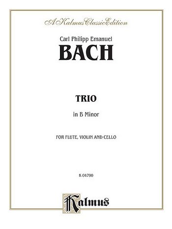 C.P.E. Bach: Trio in B Minor (Pa+St)