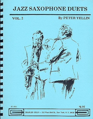 P. Yellin: Jazz Saxophone Duets 2, 2Sax (Sppa)