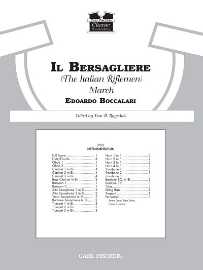 E. Boccalari: Il Bersagliere (The Italian Riflemen)