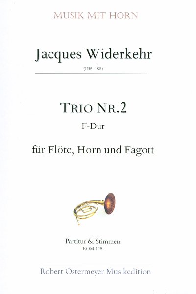 J. Widerkehr: Trio Nr.2 in F-Dur (Pa+St)