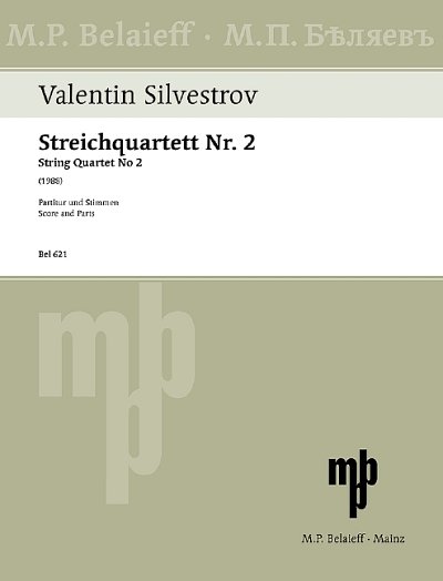 Silvestrow, Valentin: Quatuor à cordes n°2