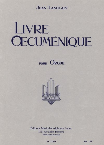 J. Langlais: Livre Oecumenique, Org