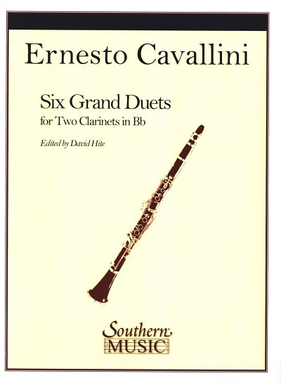 E. Cavallini: Six Grand Duets, 2Klar (Sppa)