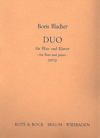 B. Blacher: Duo (1972)
