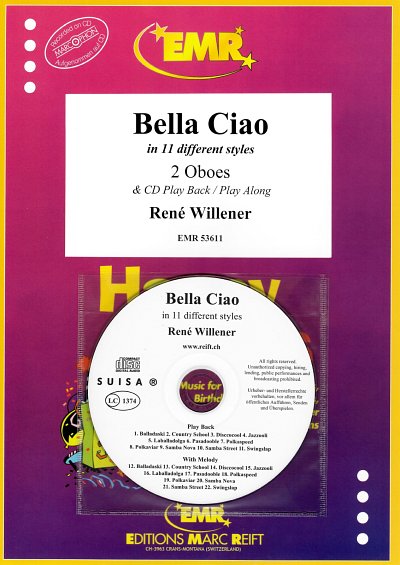 R. Willener: Bella Ciao, 2Ob (+CD)