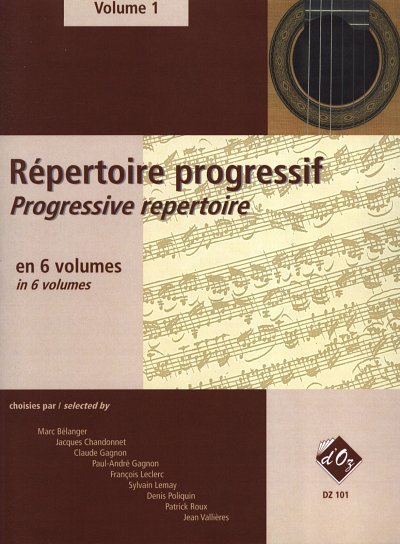 Répertoire progressif pour la guitare, vol. 1, Git