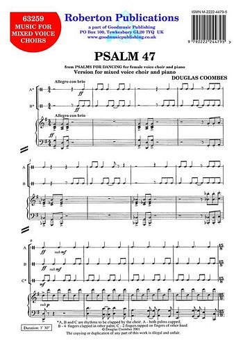 D. Coombes: Psalm 47, GchKlav (Chpa)