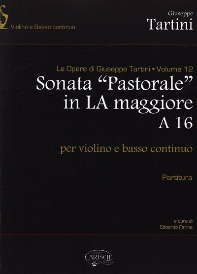 G. Tartini: Tartini Volume 12: Sonata in A Maj, VlBc (Part.)