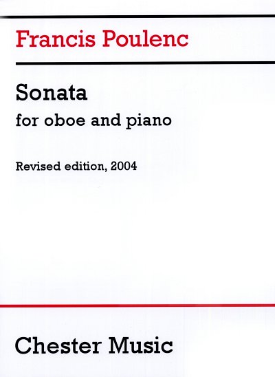 F. Poulenc: Sonate, ObKlav (KlavpaSt)
