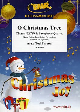 T. Parson: O Christmas Tree, Gch4Sax (Pa+St)