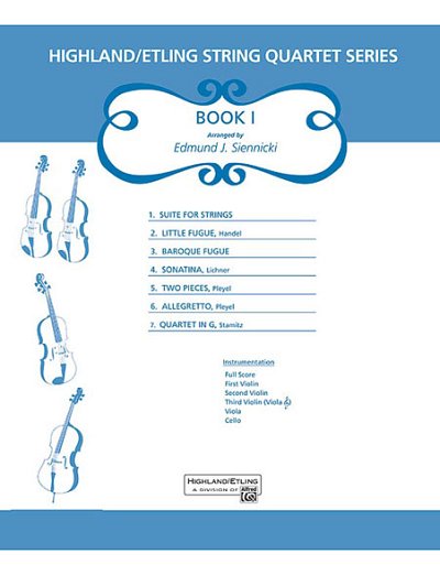 Highland/Etling String Quartet Series: Set 1, 2VlVaVc (Bu)