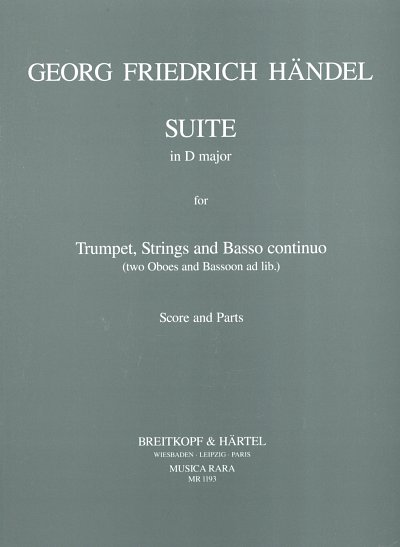 G.F. Haendel: Suite Trp + Orch
