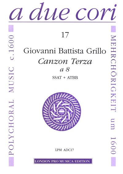 Grillo Giovanni Battista: Canzon Terza A Due Cori 17