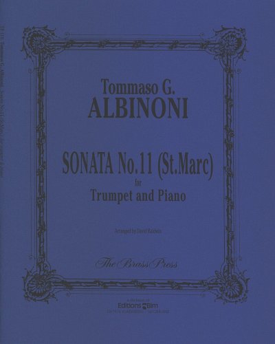 T. Albinoni: Sonata 11 (St Marc) Brass Press