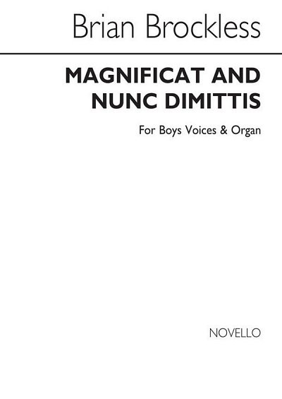 Magnificat And Nunc Dimittis (Bu)