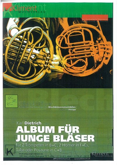 K. Dietrich: Album für junge Bläser, 5Blech (Pa+St)