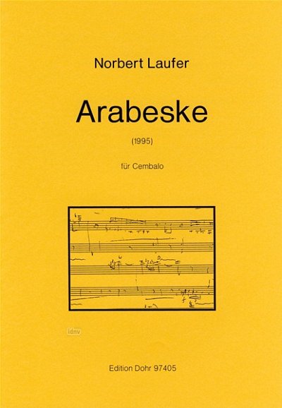 N. Laufer: Arabeske, Cemb (Part.)