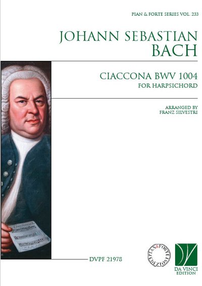 Ciaccona BWV 1004, for Harpsichord, Cemb