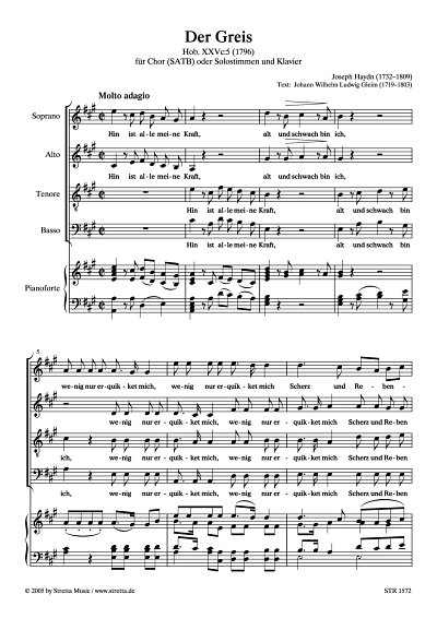 DL: J. Haydn: Der Greis Hob. XXVc:5