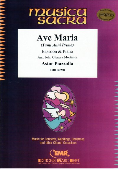 A. Piazzolla: Ave Maria, FagKlav