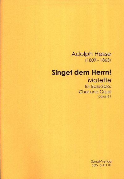 A.F. Hesse: Singet dem Herrn! op. 61 (Part.)