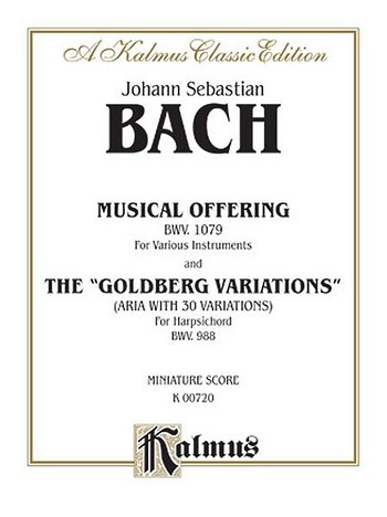 Bach Musical Offering, Klav