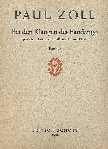 Z. Paul: Bei den Klängen des Fandango , Mch4Klav (Part.)