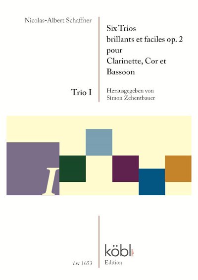 N. Schaffner: Six Trios brillants et faciles op. 2 – Trio I