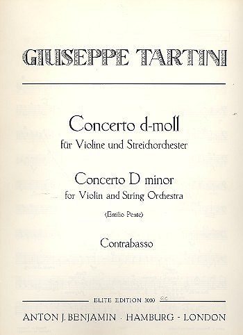 G. Tartini: Konzert d-Moll , VlStro (Kb)