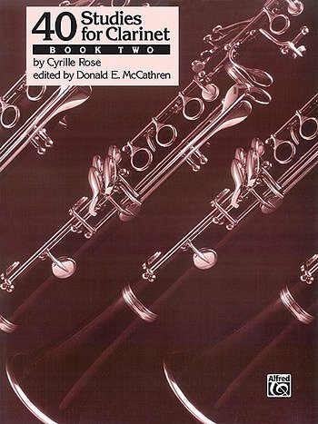 C. Rose: 40 Studies for Clarinet, Book 2, Klar