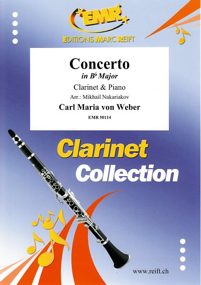 C.M. von Weber: Concerto, KlarKlv