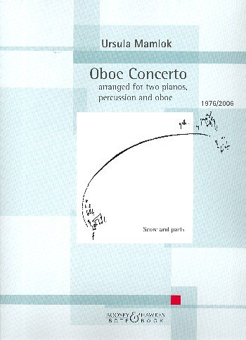 U. Mamlok: Oboe Concerto, 2KlavSchlOb (Pa+St)