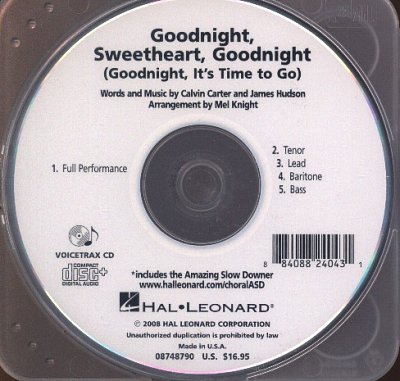 Goodnight, Sweetheart, Goodnight, Ch (CD)