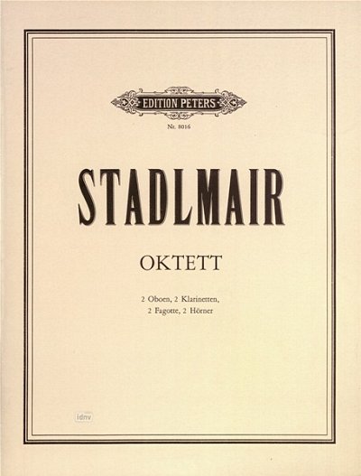 H. Stadlmair et al.: Oktett für Bläser (1970)