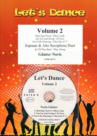 G.M. Noris: Let's Dance Volume 2, 2Sax (+CD)