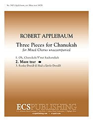 R. Applebaum: Three Pieces for Chanukah: No. 2 Maoz t (Chpa)
