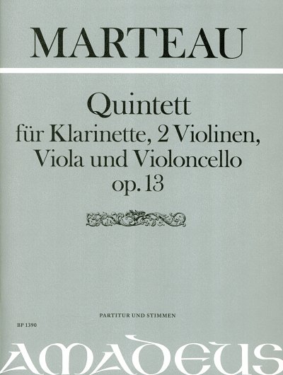 Marteau Henri: Quintett Op 13