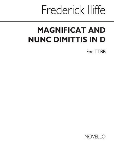Iliffe Magnificat And Nunc Dimittis Ttbb, Mch4Klav (Chpa)