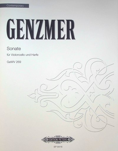 H. Genzmer: Sonate für Violoncello und Harfe
